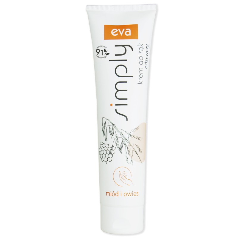 Odżywczy krem do rąk Miód i Owies Eva Simply 100 ml