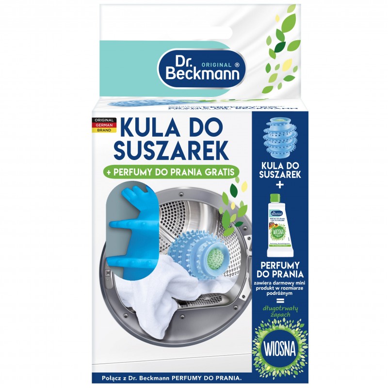Kula do suszarek + Perfumy do prania Dr. Beckmann