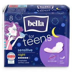 Podpaski na noc dla nastolatek Bella For Teens Night Sensitive