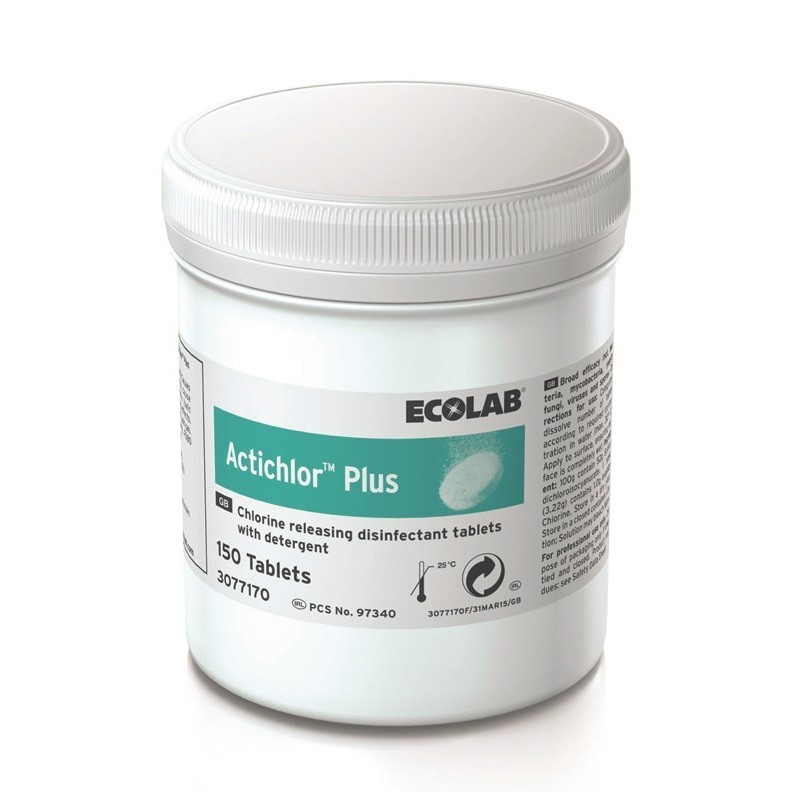 Ecolab Actichlor Plus do mycia i dezynfekcji powierzchni 150 tabletek