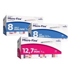 Strzykawka insulinowa z igłą BD Micro-Fine Plus