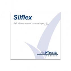 Opatrunek silikonowy, siatkowy Silflex 1 szt.