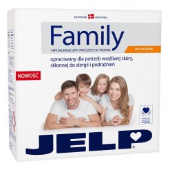 Proszek do prania tkanin kolorowych Jelp Family 2,24kg
