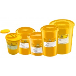 Pojemnik na odpady medyczne żółty