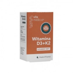 VitaMedicus Witamina D3 2000IU + K2MK7 Krople 50 µg 29,4 ml