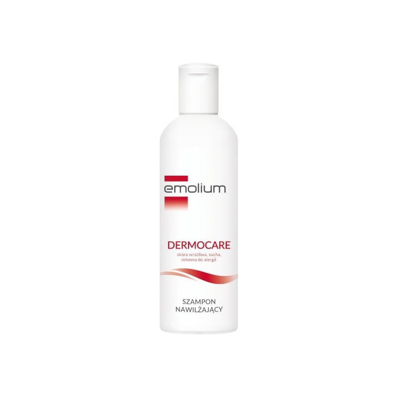 Nawilżający szampon do włosów, Emolium Dermocare, 200 ml