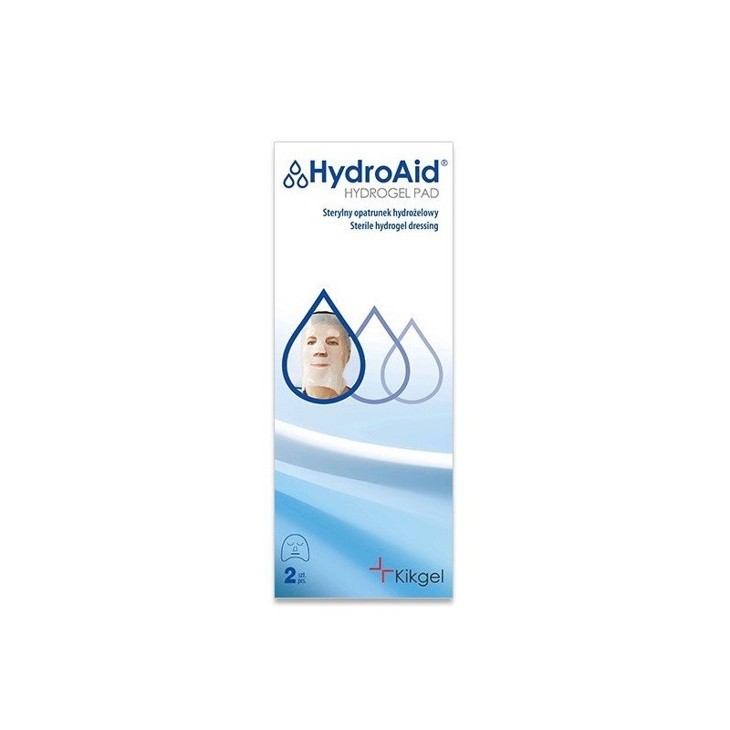 HydroAid opatrunek hydrożelowy maska do zastosowań w medycynie estetycznej
