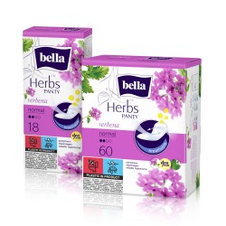 Wkładki higieniczne Bella Herbs wzbogacone werbeną