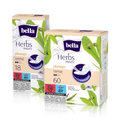 Wkładki higieniczne Bella Herbs Sensitive z babką lancetowatą
