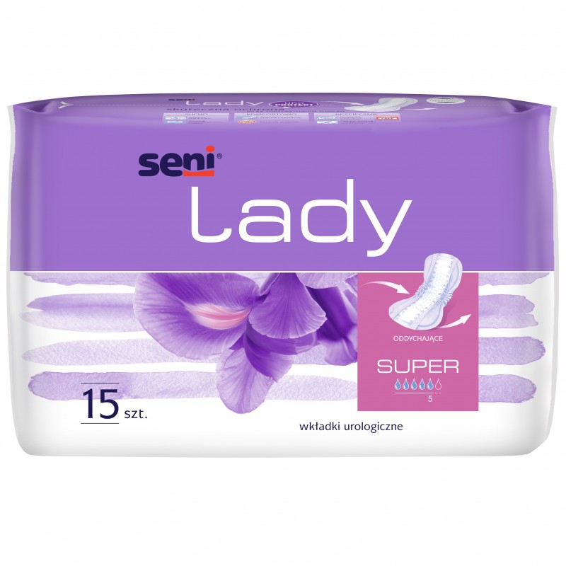 Wkładki urologiczne dla kobiet Seni Lady Super