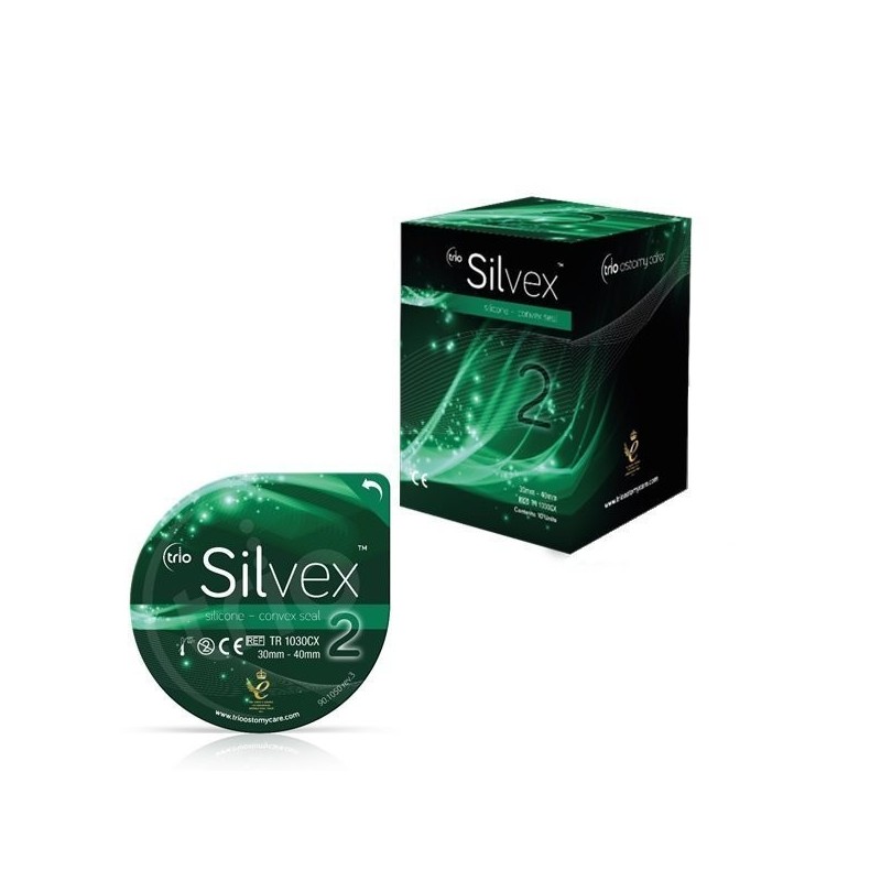 Pierścień silikonowy typu convex Silvex