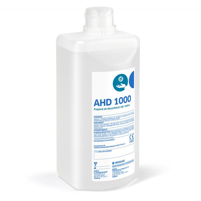 Płyn do dezynfekcji skóry przed zabiegiem AHD 1000 Ecolab