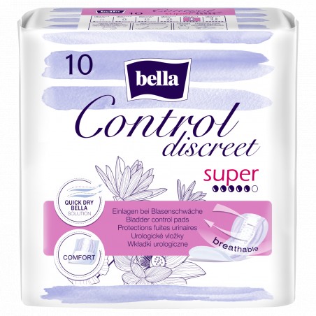 Wkładki urologiczne Bella Control Discreet Super