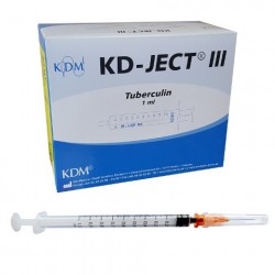 Strzykawka tuberkulinowa z igłą KD Medical