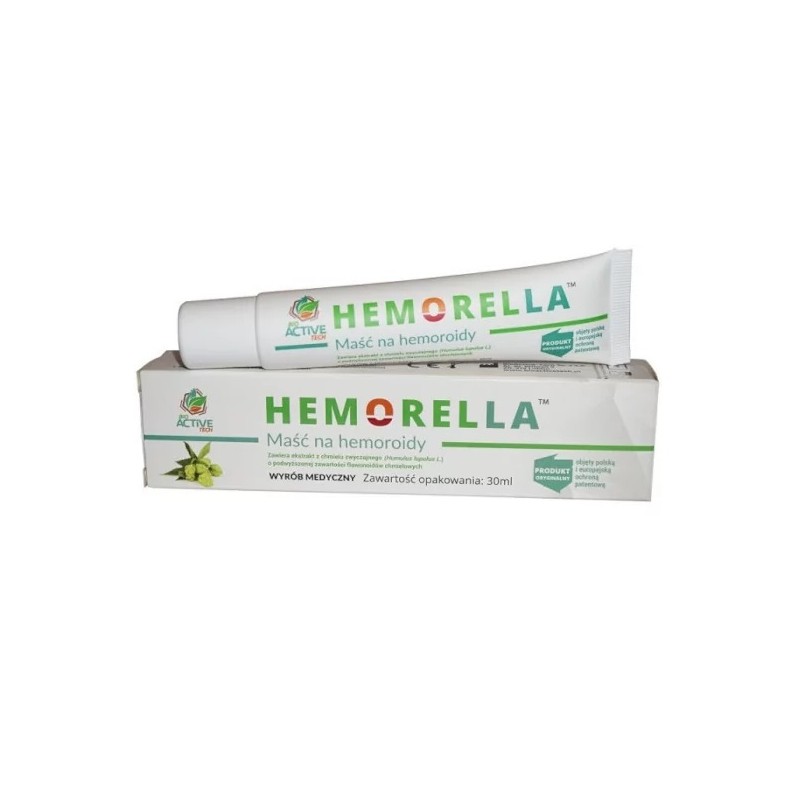Maść chmielowa na hemoroidy Hemorella 30 ml