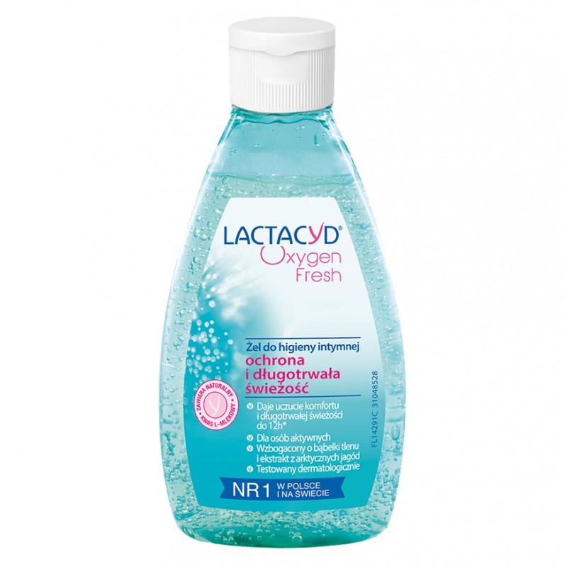 Żel do higieny intymnej Oxygen Fresh Lactacyd 200 ml