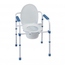 Fotel toaletowy Bluee Steel 3w1 sanitarny składany Aston