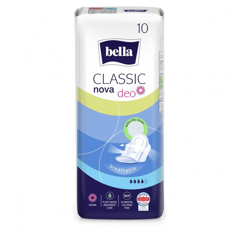 Podpaski higieniczne Bella Classic Nova Deo Fresh 10 szt.