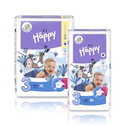 Pieluszki Bella Happy 3 Midi 5-9 kg 32 szt.